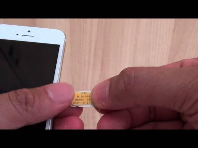 iPhone 5S: How to Insert a New SIM Card