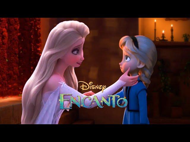 Princess of Northuldra receives her Miracle | Jack and Elsa Daughter ["Encanto" Fanmade Scene]