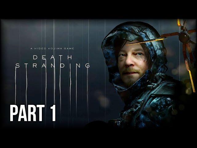 Death Stranding (Director's Cut) - 100% Let's Play Part 1 (Very Hard) [PS5]