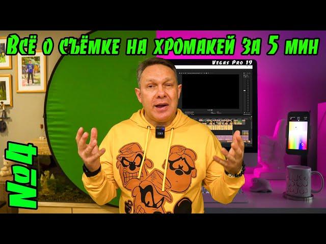 Работа с хромакеем дома / Или съемка блога в обычной квартире №4