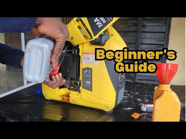 How to fix and  service an inverter generator as a beginner without professional help