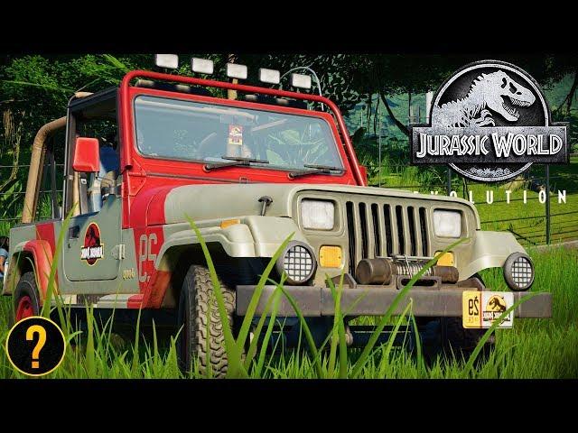 HOW TO UNLOCK THE 1993 JURASSIC PARK JEEP | Jurassic World: Evolution Guide