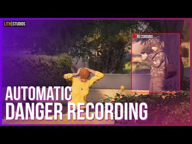 Automatic Danger Recording | Fivem Script | [ESX + QBCore + Standalone]