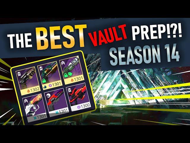 Season of the Splicer - The BEST Vault Prep Guide! (Destiny 2 Season 14)