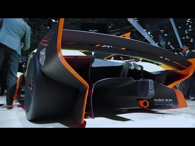 Aston Martin Lagonda Vision Concept + Valkyrie AMR Pro | Geneva Motor Show 2018 | Top Gear