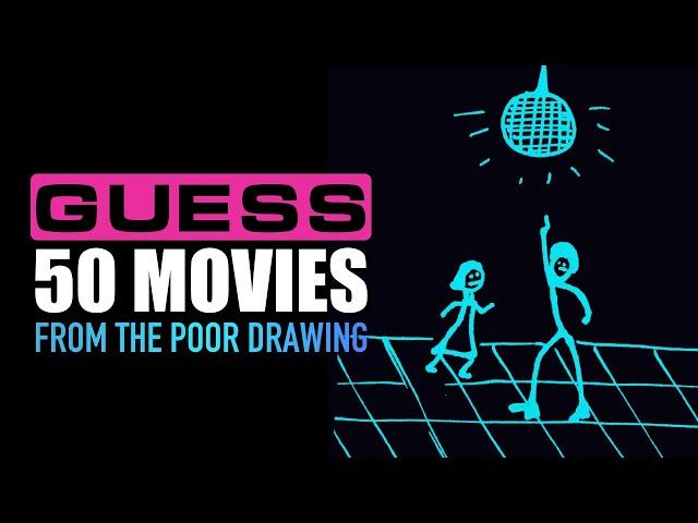 Guess the Movie From the Poor Drawing: Fun Movie Quiz