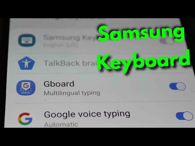 How To Change Keyboard On Samsung Phone - Default Keyboard To Gboard - Works For All Samsung Mobile