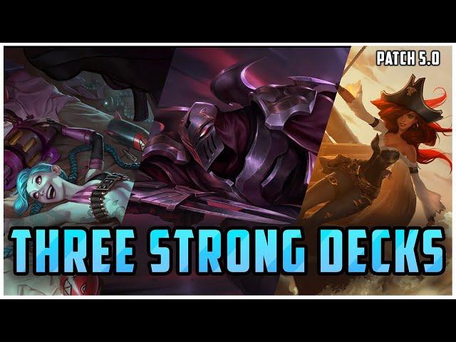 3 HIGH WINRATE Decks for Climbing Patch 5.0 - LoR Meta Report