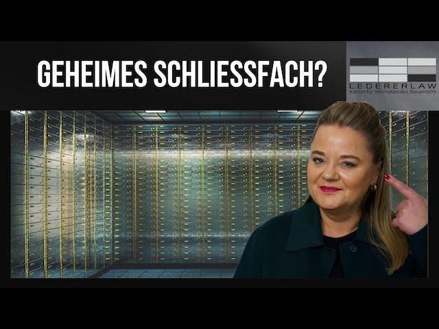 Weiß das Finanzamt vom Bankschließfach?