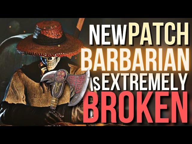 New Patch Barbarian is OVERPOWERED | Solo PvP Build | Dark and Darker