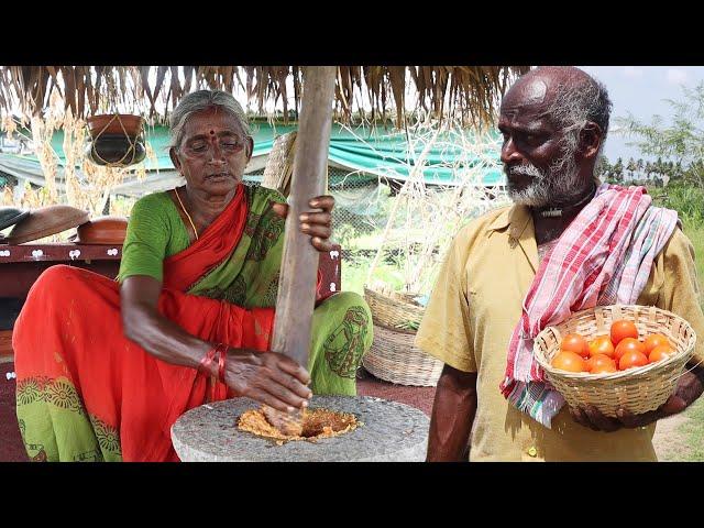 పల్లెటూరి టమాటా పచ్చడి || Village Style Tomato Chutney || Ranganayakamma Kitchen