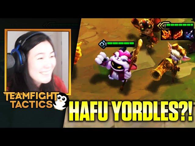 Hafu Plays 6 YORDLES | Hafu TFT Grandmaster