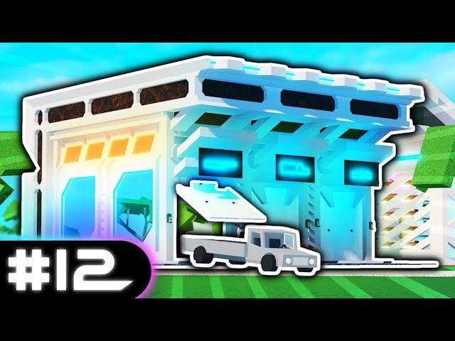 Building a CYBER GARAGE! - Lumber Tycoon 2 Cyber Series #12