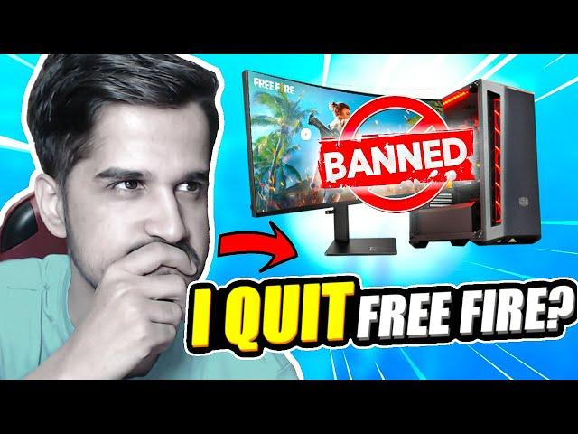 I QUIT FREE FIRE ??? STORYTIME