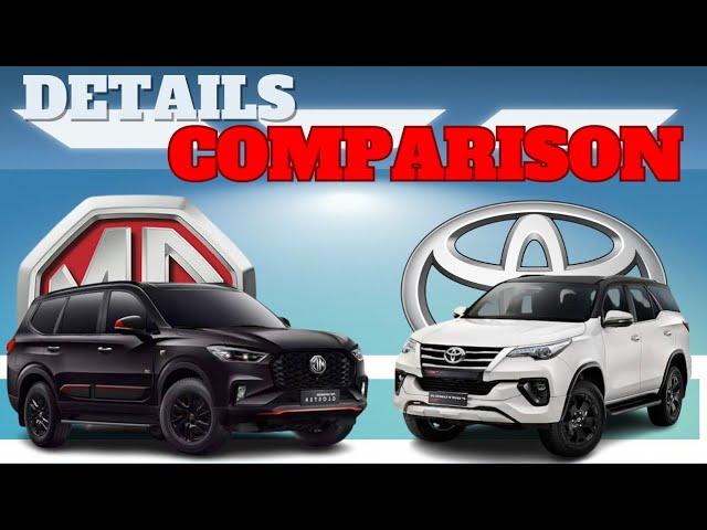 Toyota Fortuner vs MG Gloster - Which one to Buy & Why?