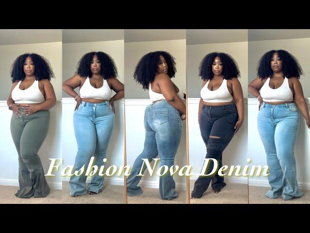 Denim Jeans Haul Sizes 16/2X - Fashion Nova Curve Denim Haul