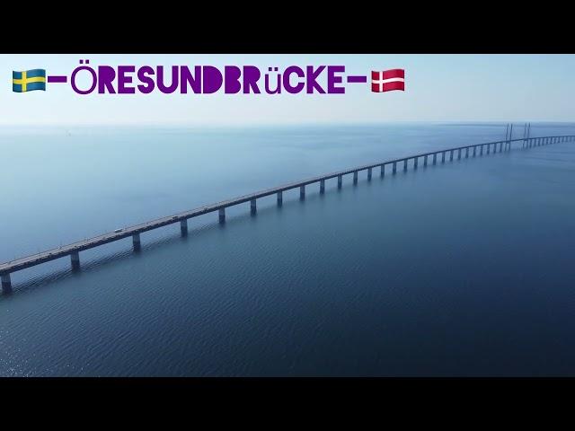 Öresundbrücke / Øresundsbroen / Øresund Bridge / Мост орезунд / Dji mini 2