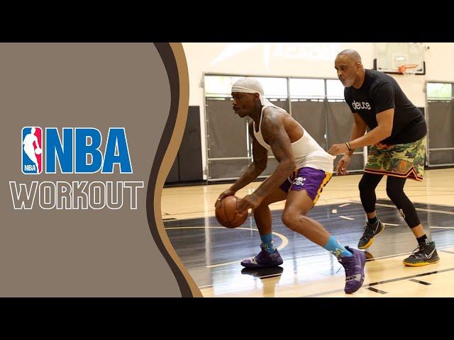 Bone Collector Goes Through Full NBA Workout with Phil Handy