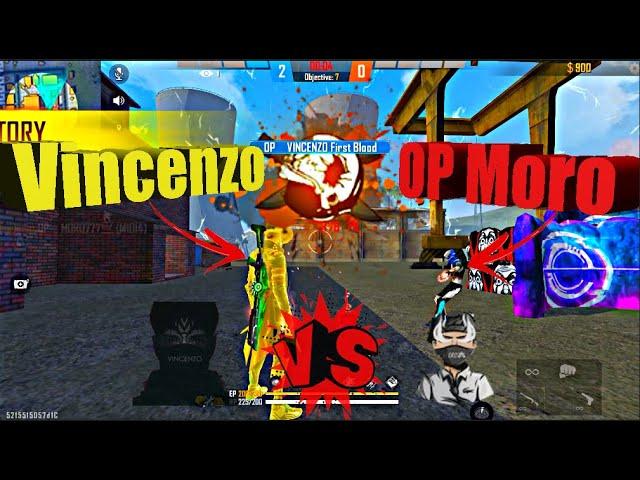 Vincenzo Vs Moro OverPower HeadSHot FreeFire