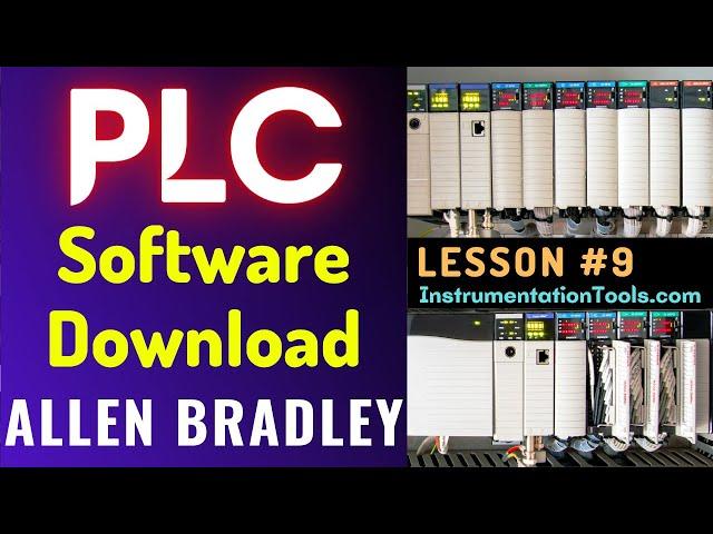 PLC Training 9 - Download Allen Bradley PLC Software