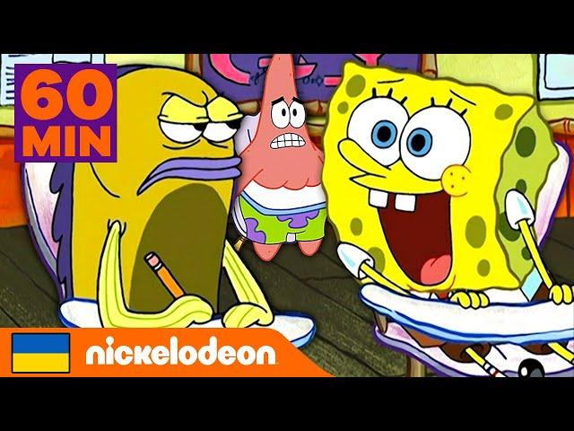 Губка Боб | Назад до школи з Губкою Бобом| Nickelodeon Cyrillic