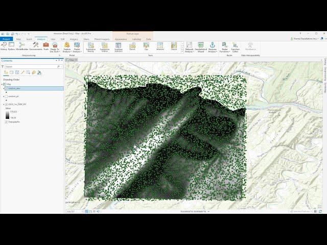 ArcGIS Pro: Raster to Points