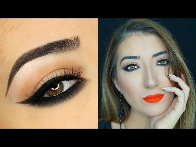 Smokey Winged Liner Makeup Tutorial | Paulina Alaiev