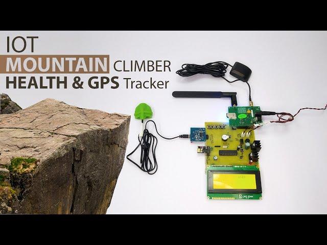 IOT Mountain Climber Health & GPS Tracker for Search & Rescue