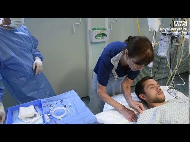 Central Venous Catheter Insertion Demonstration