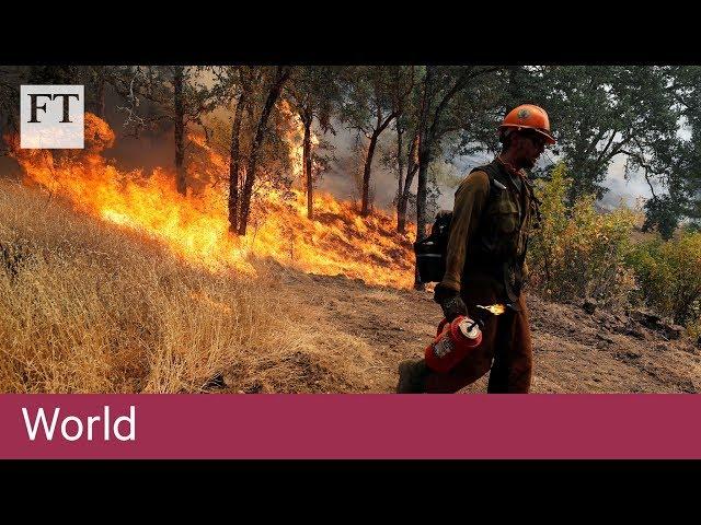 California battles biggest-ever wildfires