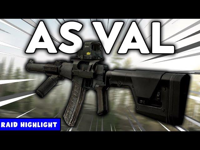 High Level PvP On Streets With The AS VAL - Tarkov Raid Highlights