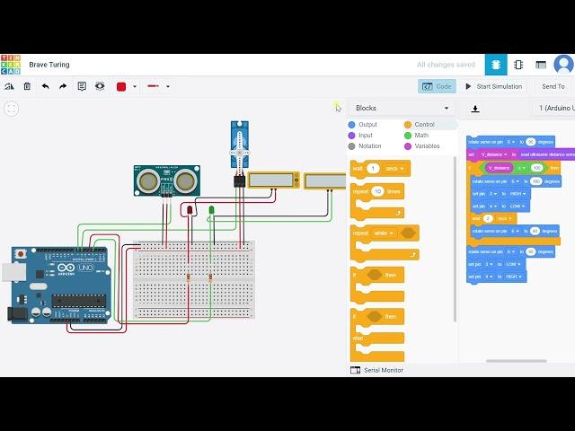 Making an automatic door in Tinkercad IITKGP Malothro Mena 21GG20002 section 3