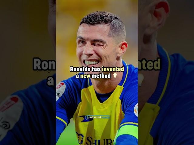 Ronaldo’s new freekick technique is INSANE  #football #viral