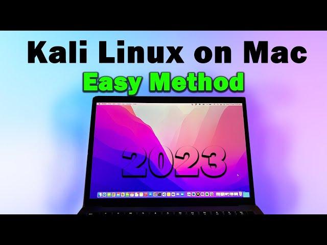 How to install Kali Linux 2025 on Mac M1 and M2 - Easy Method with UTM