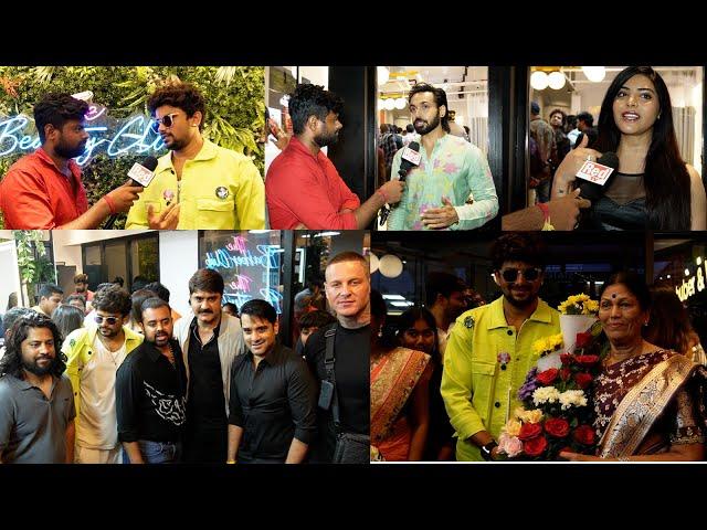 Star Studded Celebrities entrys at Vj Sunny Ventures into TBC luxury salon Opening in Hyderabad