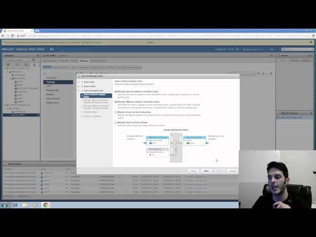 Creating vSphere Distrubuted Switches, iSCSI Setup and vMotion!