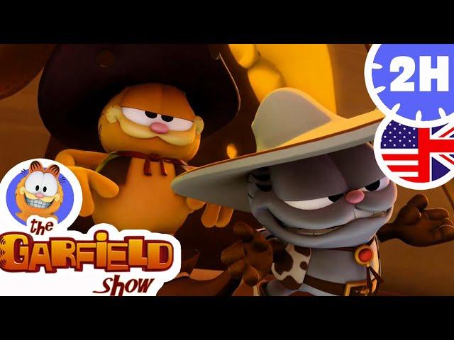 It's the law of the strongest in the Wild West - Garfield episodes compilation