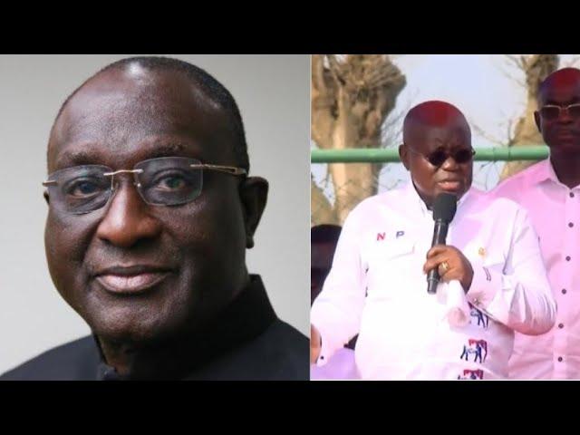 JUST IN: President Akufo Addo storms Ejisu and jabs Alan Kyeremateng ahead of elections