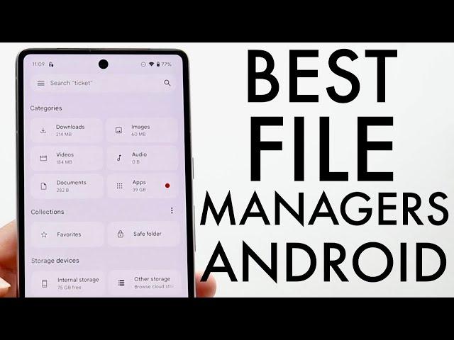 The Best File Managers For Android! (2024)