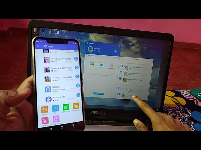 How To Share Files & Videos Mobile To Laptop Using Shareit | How To Use Shareit