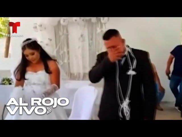 Hombre invita a su exnovia a su boda y rompe en llanto cuando la ve