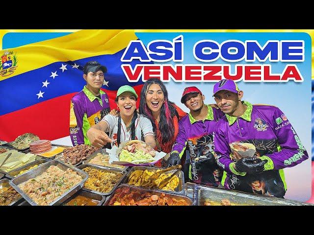 Rica y abundante  ¡Así es la comida en CARACAS!  | Arepas, cachapas, pabellón criollo y más