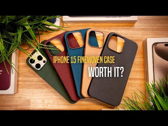 Testing Out All iPhone 15 Pro Woven Case Colors First Impressions