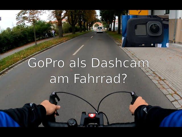 GoPro Hero 9 als Dashcam auf dem Fahrrad