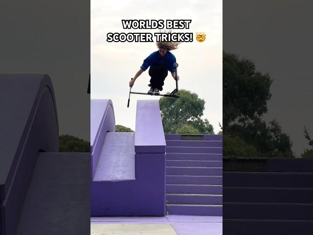 Worlds Best Scooter Tricks Pt.1  #shorts #shortvideo #scooter #professional #gopro #stunt