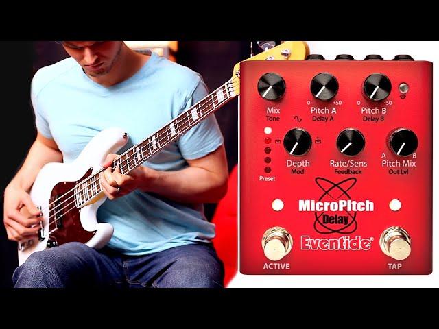 Eventide MicroPitch Delay Pedal - Bass Demo