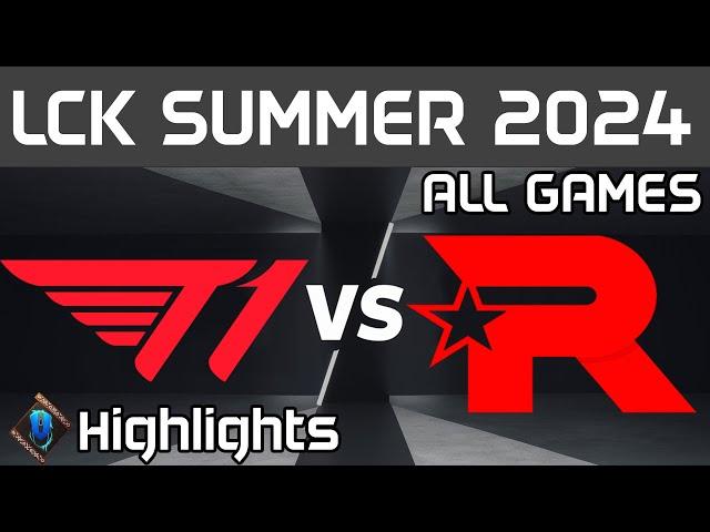 T1 vs KT Highlights ALL GAMES | LCK Playoffs Round 1 | T1 vs KT Rolster by Onivia