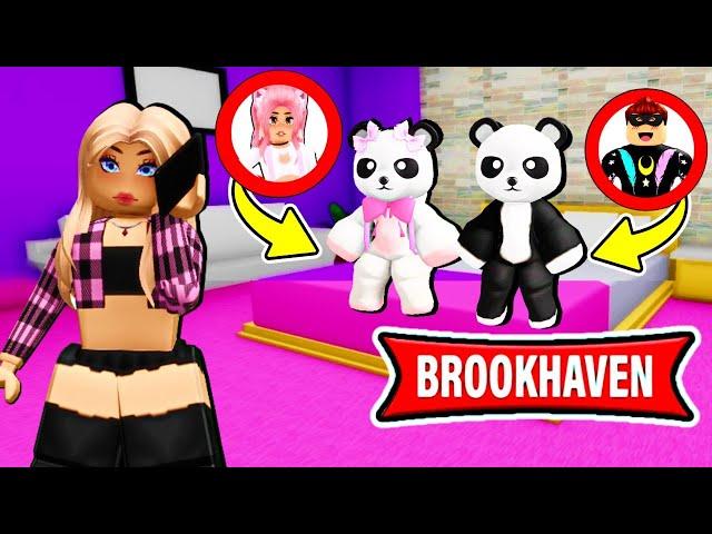 SPYING on ROBLOX ODERS as PANDAS With @phantommaxx001 | Brookhaven Rp
