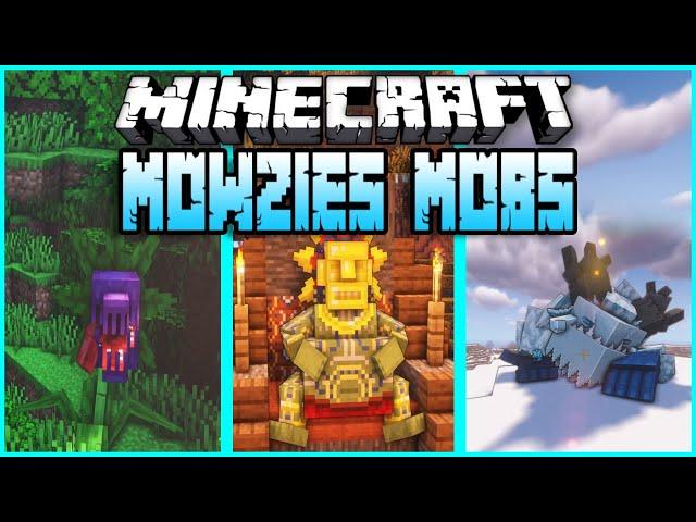 Mowzies Mobs minecraft Mod 2021 Minecraft Mowzies mobs mod showcase and tutorial 1.16.5 Minecraft