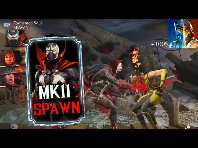 MK Mobile UPDATE 5.4 Official Gameplay Reaction! MK 11 Spawn, MK 1 Kenshi, Onslaught Jax Briggs!